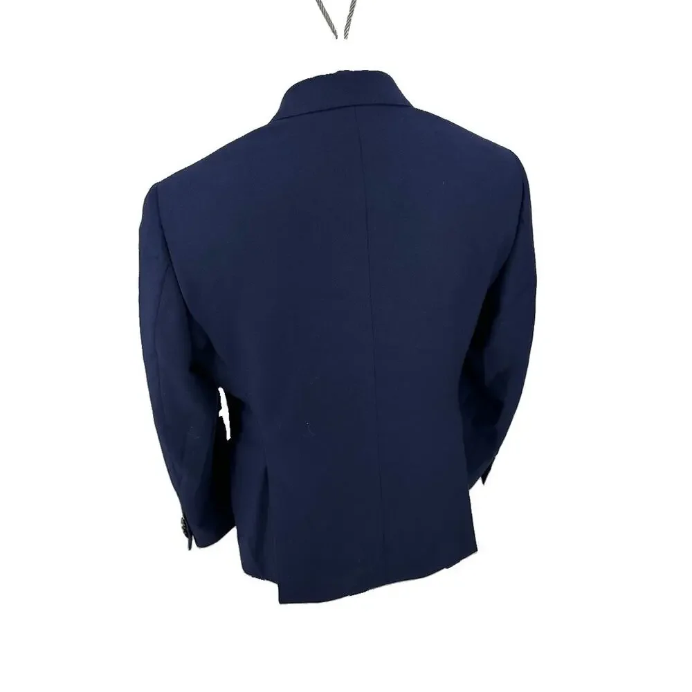 Joseph Abboud Blazer Men 40 Short Blue Heritage Angelico Wool Slim Fit 29-12
